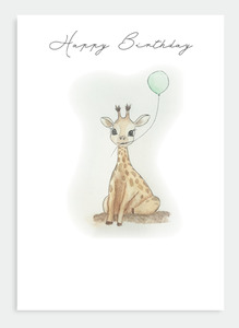 Birthday Wholesale2: RM001 Birthday Giraffe (Pack of 6)