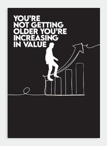 Birthday Wholesale2: MM216 You're not getting younger (Pack of 6)