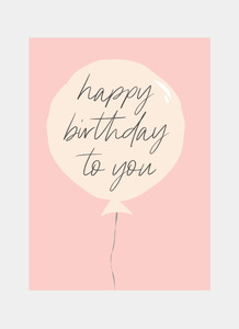 Birthday Mini Wholesale: MC78 Happy Birthday (Pack of 6)