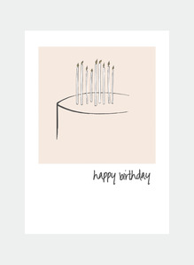 MC53 Happy Birthday  (Pack of 6)