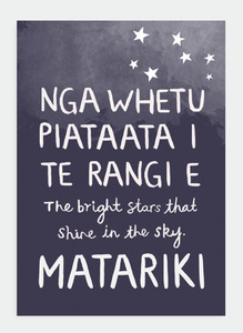 Te Reo: HS24 Matariki