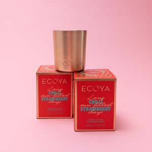 Gifts: Ecoya Mini Madison Chilli Strawberry Candle