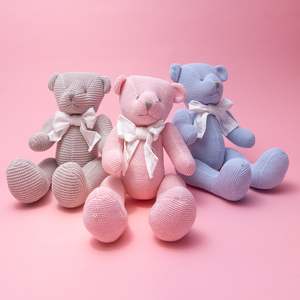 Plush Knitted Bears