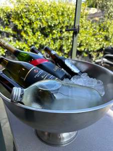 Decor Hire: Stainless Steel Ice Buckets