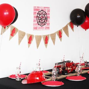 Vintage Fire Fighter | Party Box