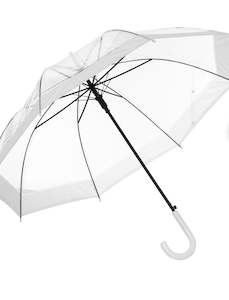 Trays: Umbrella - Clear - With White Band