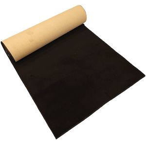 Furniture: Black Runway Carpet