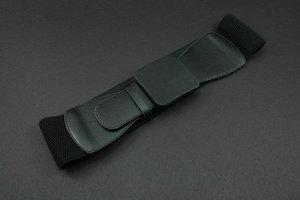 Belts: Black Stretch Belt