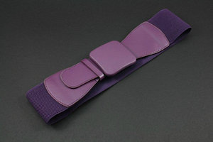 Belts: Purple Stretch Belt