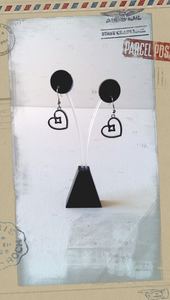 Earrings: Double Love