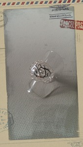 Hollow Koru Heart Ring