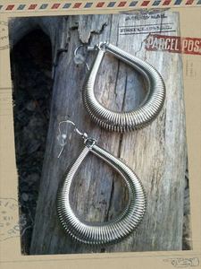 Earrings: Loop Earrings Silver