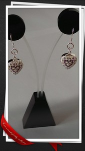 Earrings: Purple Love Earrings