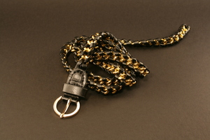 Belts: Plait Belt Black