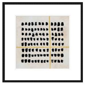 Framed Print - Yellow Cross