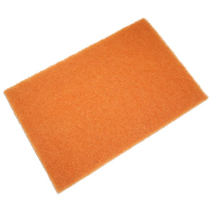 Scotch Brite: NETTO SCOTCH SHEET NON WOVEN ABRAS PAD ORANGE 2000 GRIT 150MMX230MM