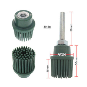 1Inch 25mm Green Bristle Disc P50