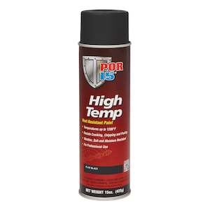 High Temp - Flat Black | Aerosol