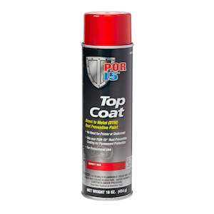 Topcoats: Top Coat Red - Aerosol