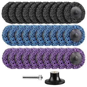 31PC Q/C Clean & Strip Disc 50mm