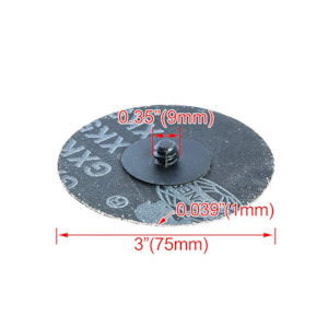 3 Inch(75mm) Roll Lock R-Type Quick Change Discs P240