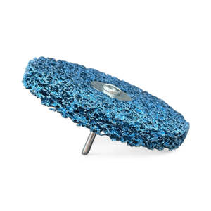 KM Bear 75mm Blue Strip Disc with 6mm Shaft