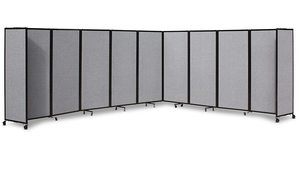 Products: 360 Degree Acoustic Portable Room Divider (Fabric) - Portable Partitions New Zealand