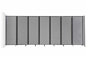 360 Degree Acoustic Room Divider Wall-Mountable (Fabric) - Portable Partitions New Zealand