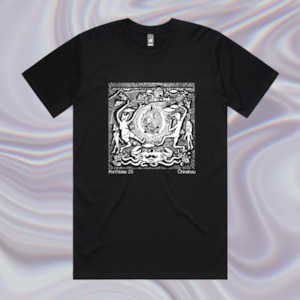 Frontpage: 2025 T-Shirt - White on Black - PRE ORDER