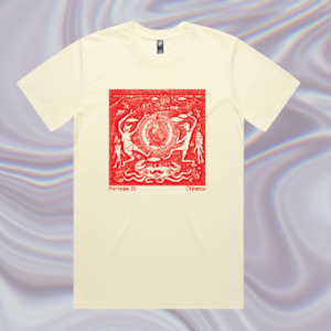 Frontpage: 2025 T-Shirt - Red on Cream - PRE ORDER
