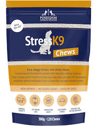 Poseidon Animal Health Wholesale Range: Stress K9 Chews - 300g (wholesale)