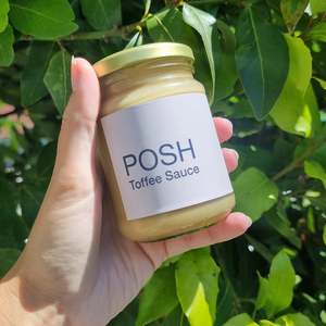 sauces and compotes: POSH Toffee Sauce