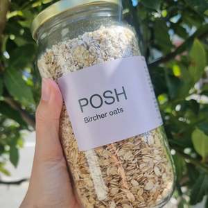 oat blends: POSH Bircher Oats