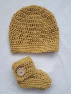 Snug Set - Wool - Mustard