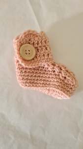 Autumn Winter: Shell Booties - Apricot