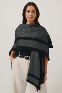 Womens: Mari Possum Merino Wrap