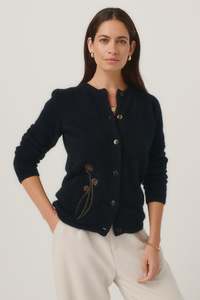 Womens: Frond Possum Merino Cardi