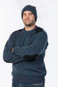Mens: Ultimate Pure NZ Wool Crew Sweater