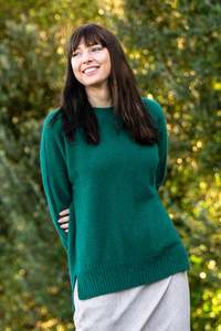 Lothlorian Knitwear: Entwine Possum Merino Jumper