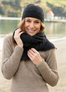 Noble Wilde: Moss Possum Merino Monti Scarf