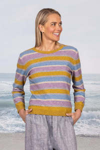 Cara Possum Merino + Cotton Crew