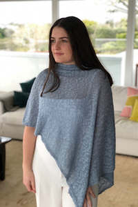 Cotton Linen Poncho