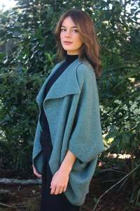 Ponchos: Takahe Possum Merino Cape