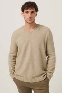 Jumpers: Possum Merino Classic V Sweater