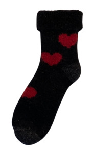 Kids: Heart Possum Merino Baby Socks