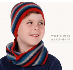 Kids: Kids Striped Loop Scarf