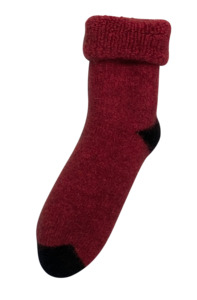 Plain Possum Merino Baby Socks