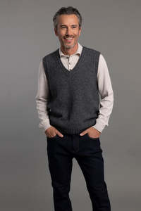 Mcdonald New Zealand: Mens Possum Merino Ridge Vest
