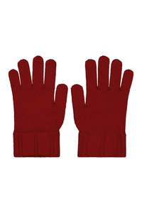 Gloves: Rib Knit Merino Glove