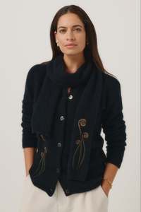 Frond Possum Merino Scarf